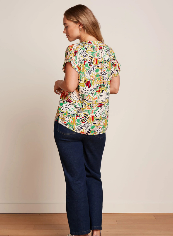 Stella Blouse Marley in Cream from King Louie