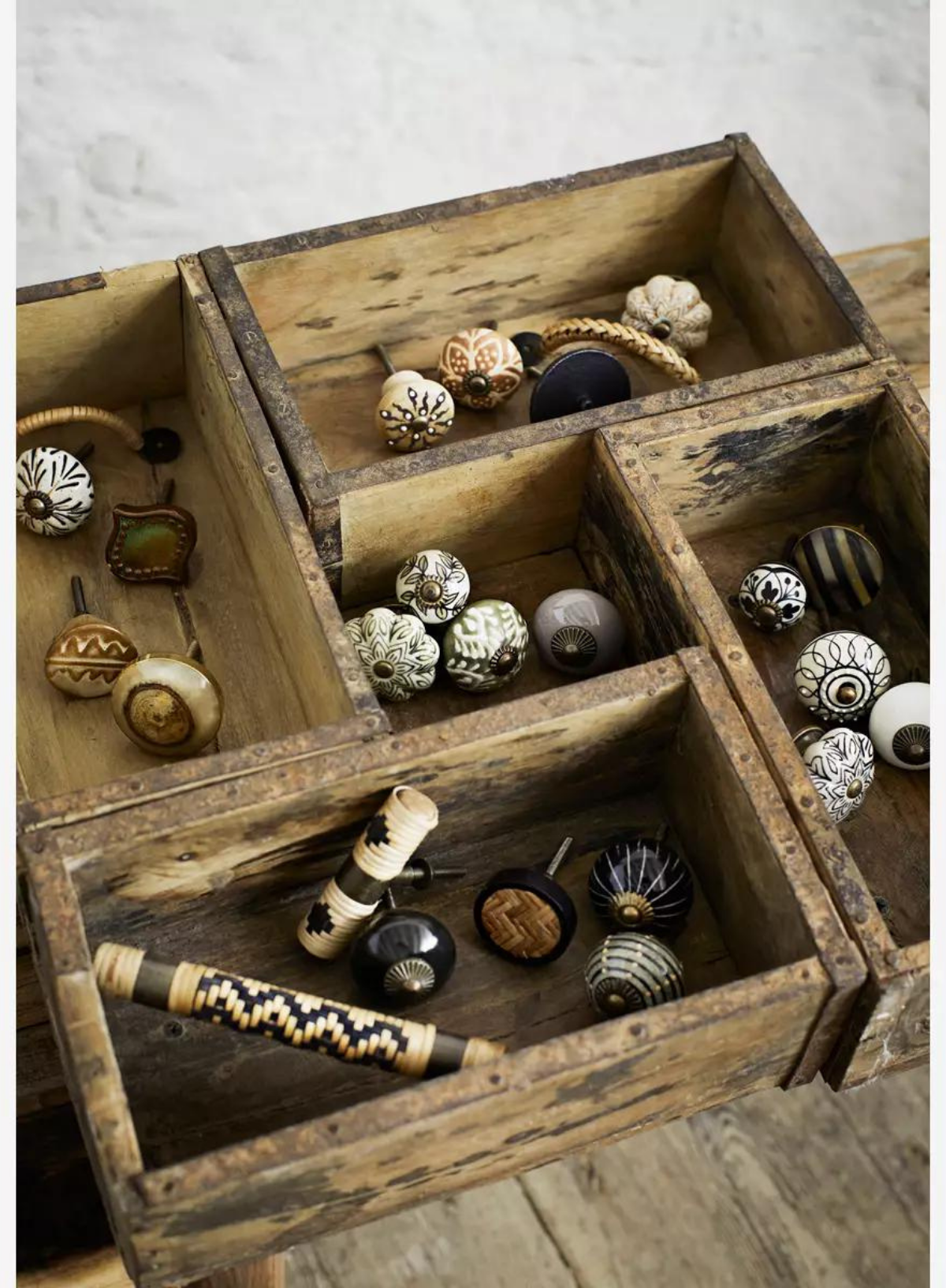 Stoneware Door Knob - Deux from Madam Stoltz