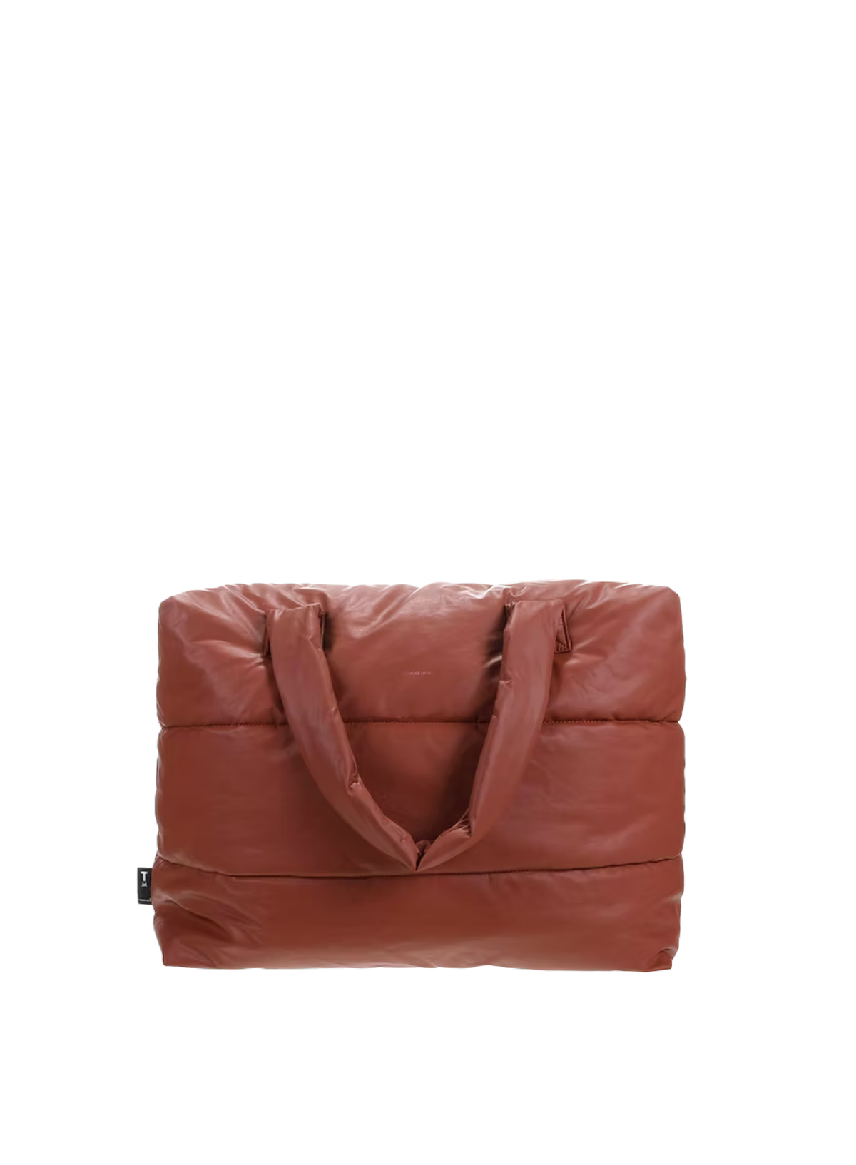 Camill Big Puffy Weekend Bag in Red Wood from Rilla Go Rilla