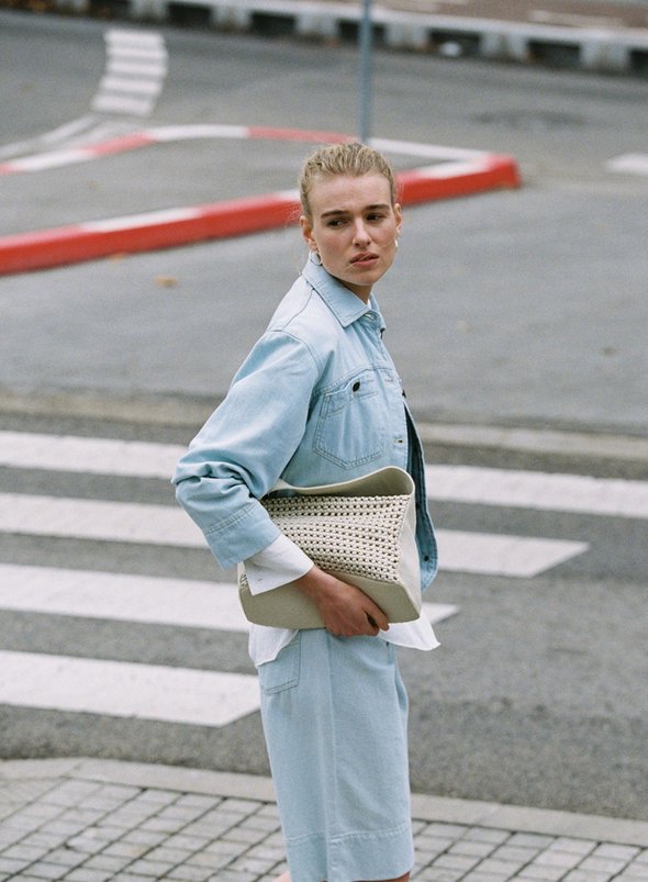 Laguna Denim Jacket in Indigo from Yerse