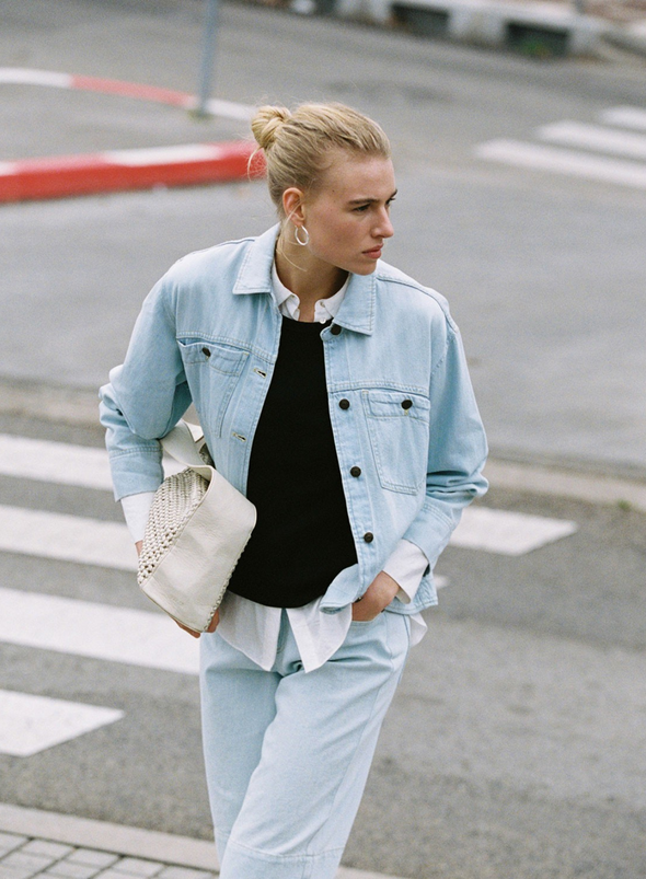 Laguna Denim Jacket in Indigo from Yerse