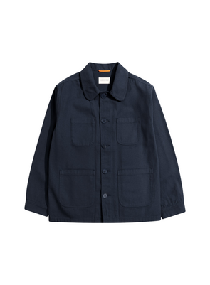 Station Jacket Panama Twill in Navy Iris from Far Afield