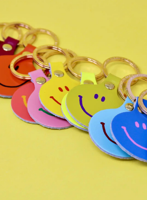 Feeling Lush Smilie Face Key Fob from Ark