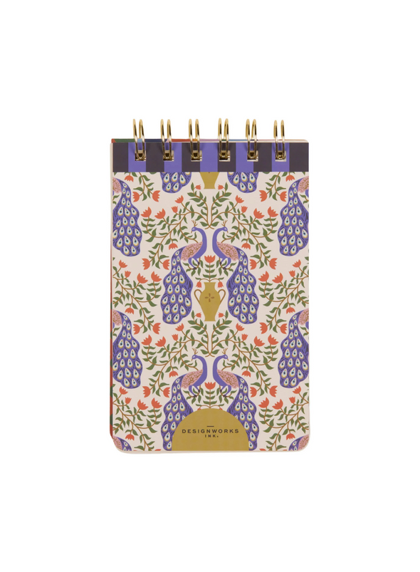 A Dopo Peacock Twin Wire Notebook from Designworks Ink