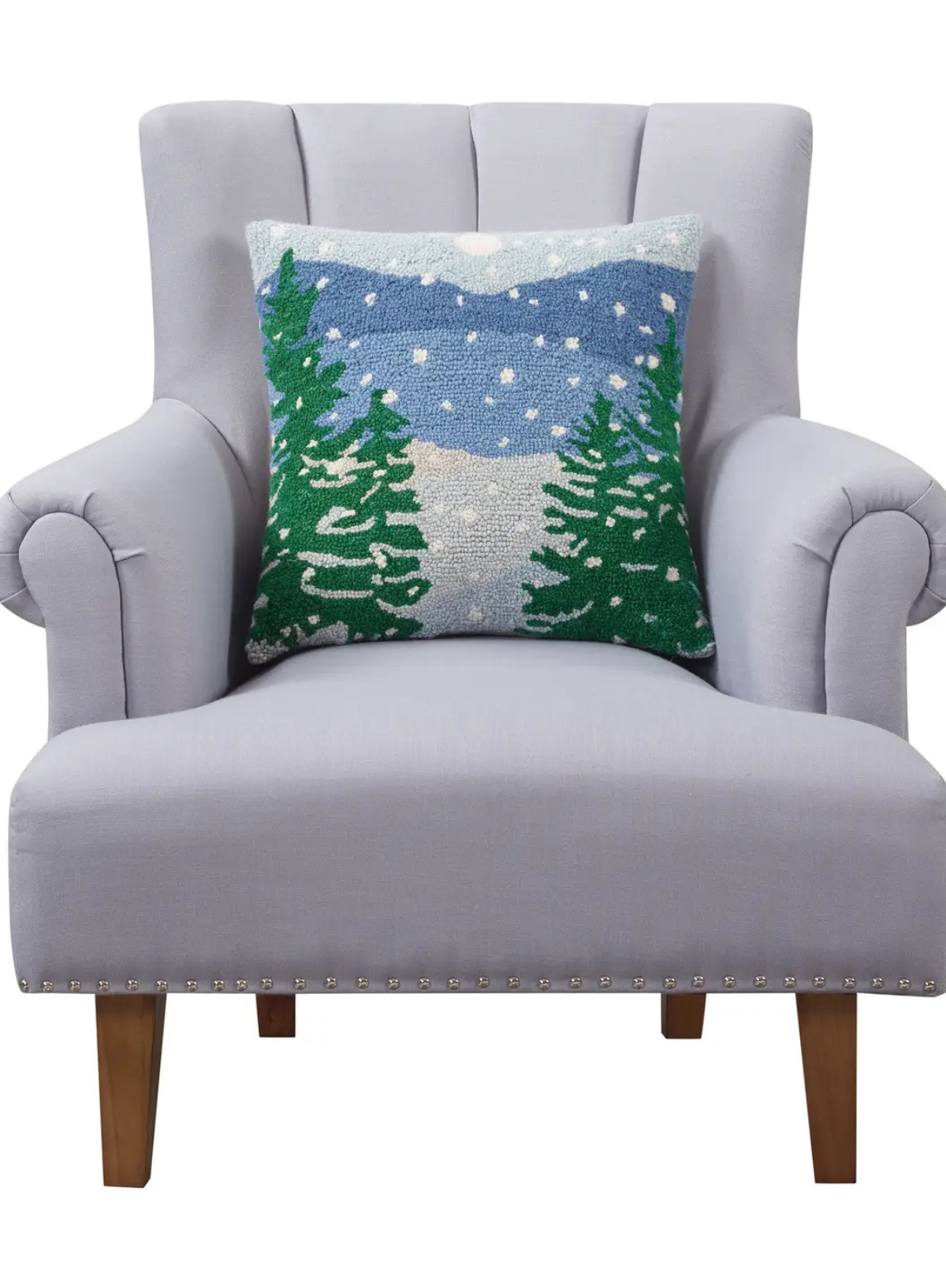 Lakeview Holiday Hook Cushion from Peking Handicraft