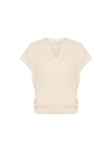 Gitte Blouse in Feather Gray from Kaffe
