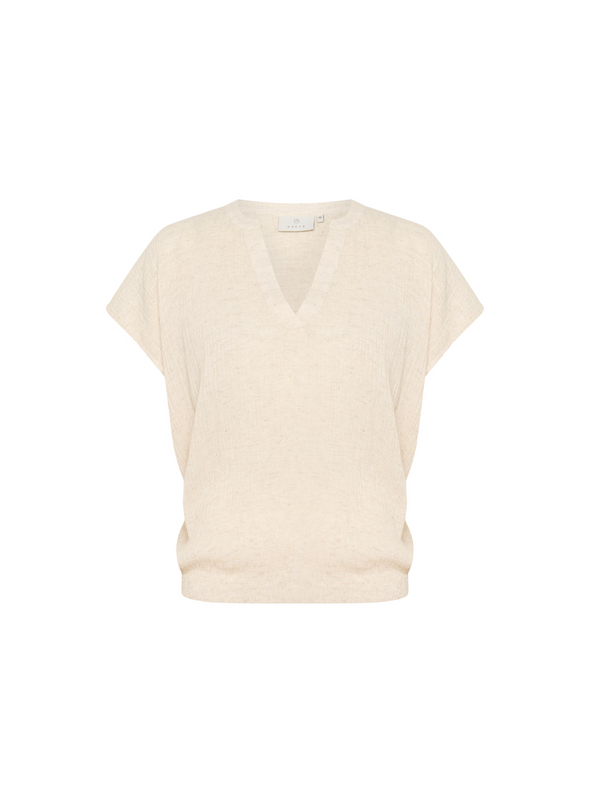 Gitte Blouse in Feather Gray from Kaffe