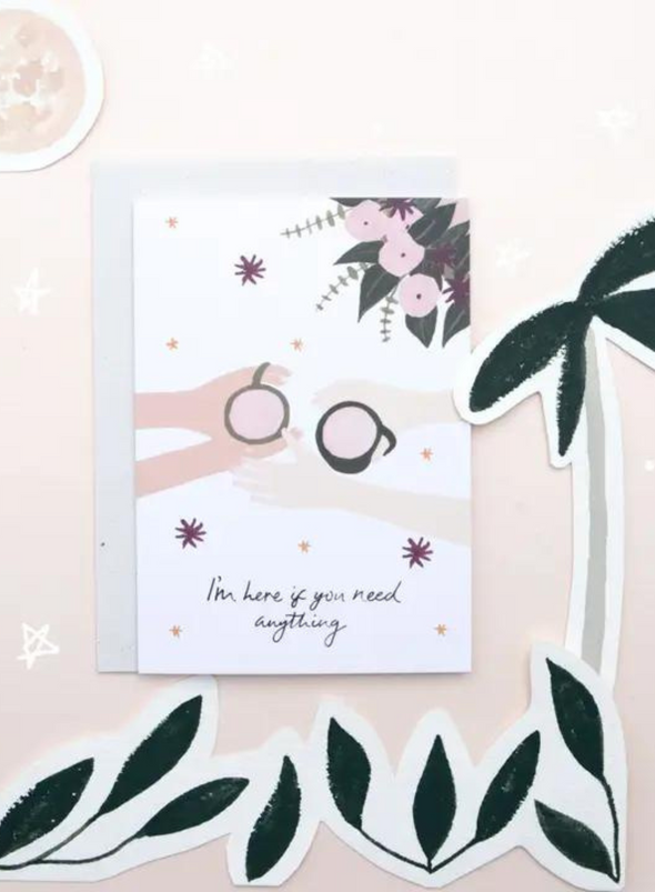 I'm Here Greeting Card from The Hidden Pearl Studio