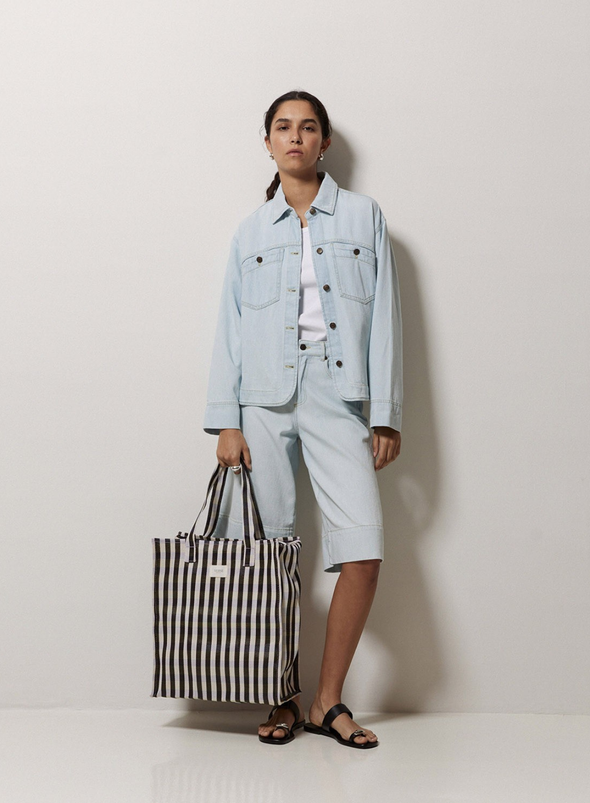 Laguna Denim Jacket in Indigo from Yerse