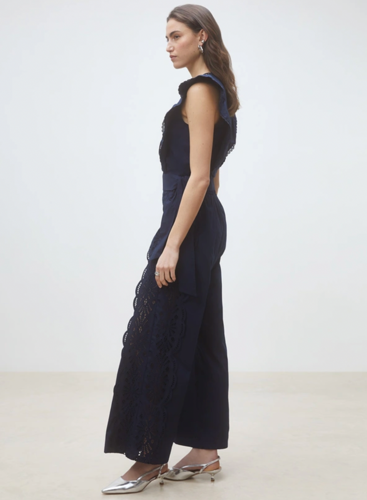 Suncoo Jules Trousers in Night Blue