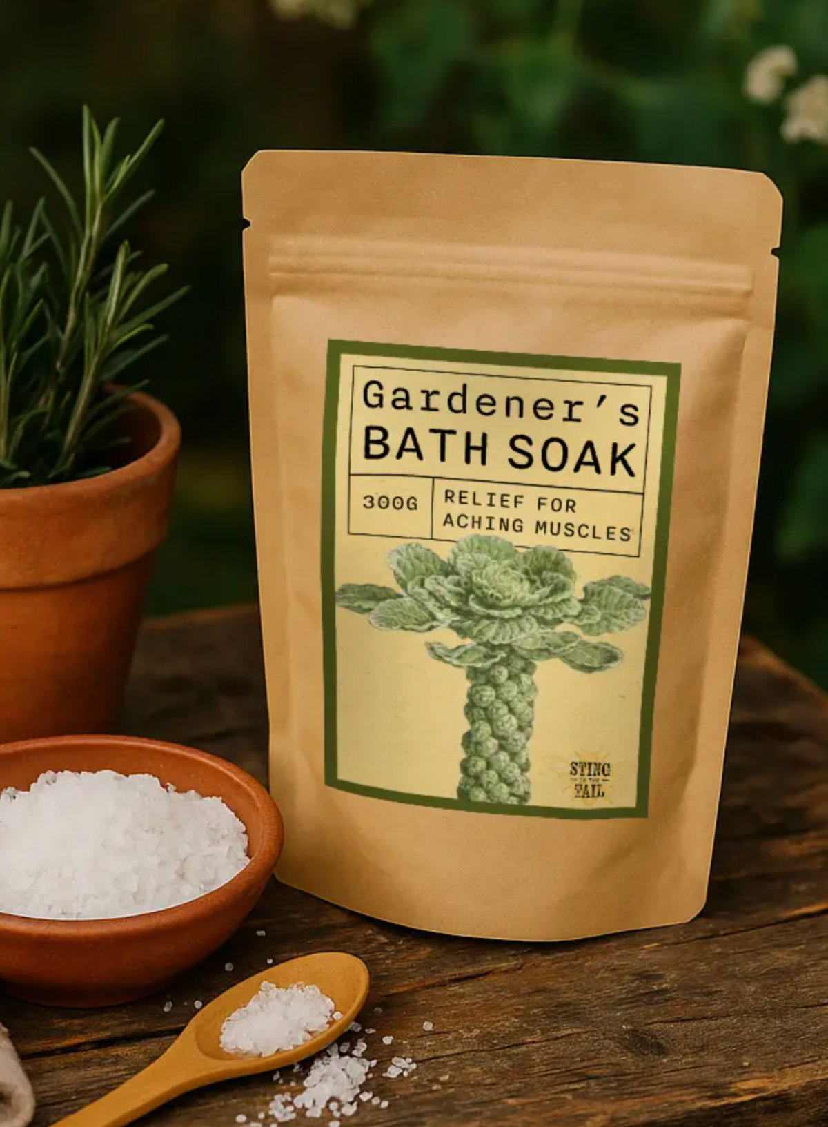 Sting in the Tail Gardner's Collection, Bath Salts