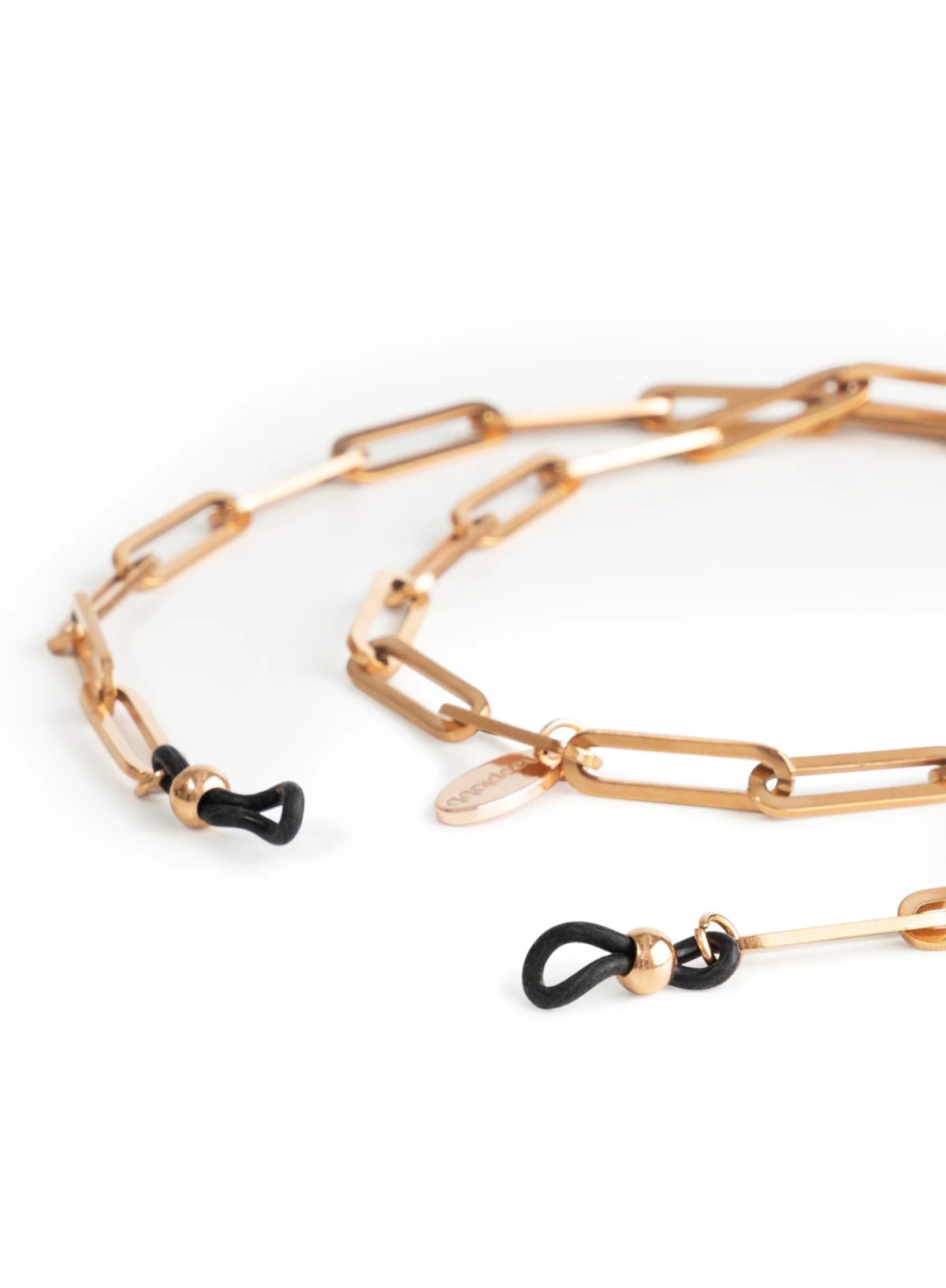 Looplabb Closed4Ever Glasses Chain in Rose Gold