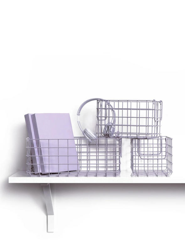 Wire Small Locker Basket from Mustard