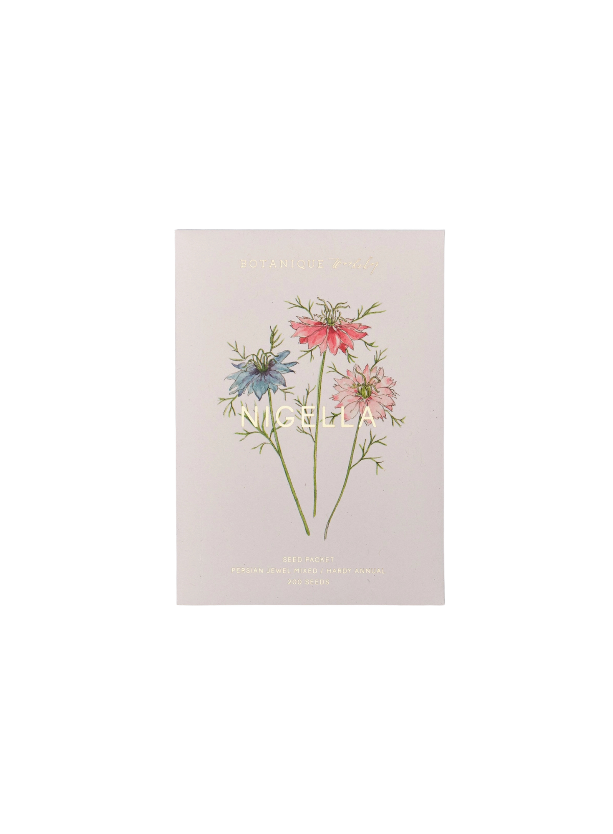 Botanique Workshop Nigella Persian Jewel Mixed Seed Packet