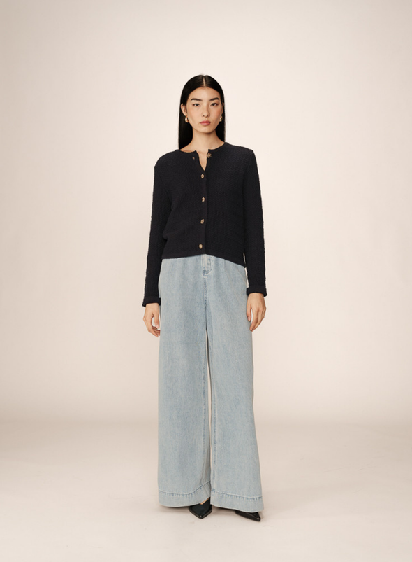 Paca Cardigan in Marine from Grace & Mila