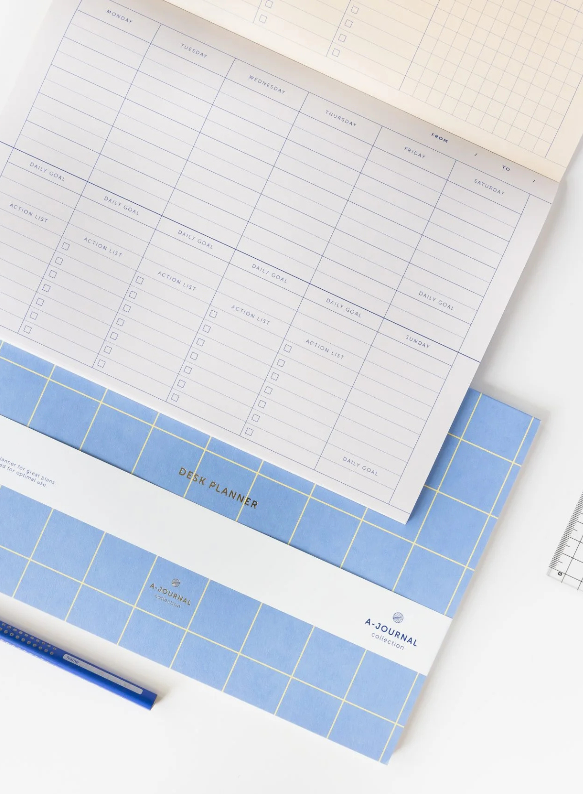 Desk Planner in Lavender Blue from A-Journal