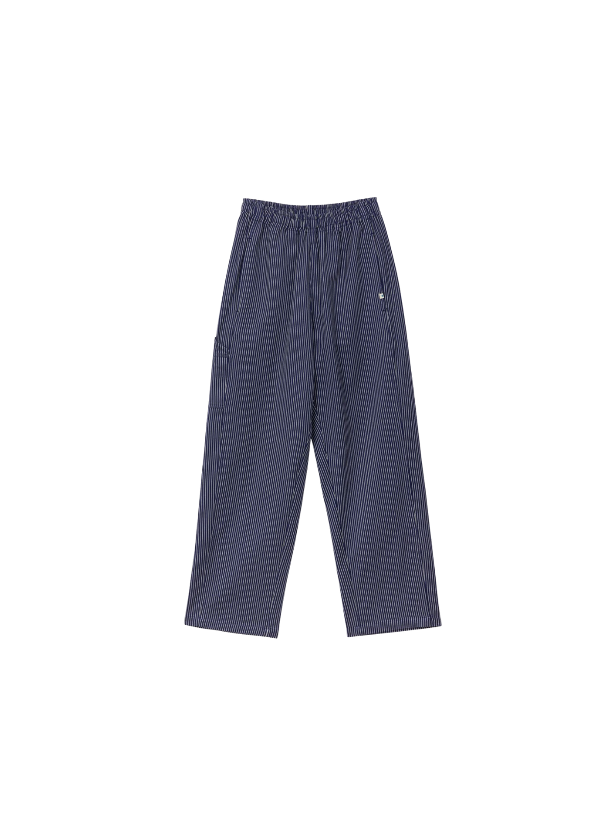 a.p Striped Trouser in Navy