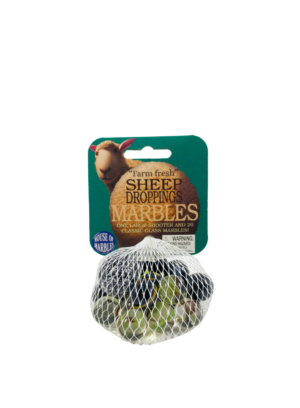 House of Marbles Sheep Dropping Net bag of Marbles