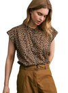 Amandine Shirt in Leopard from Hod