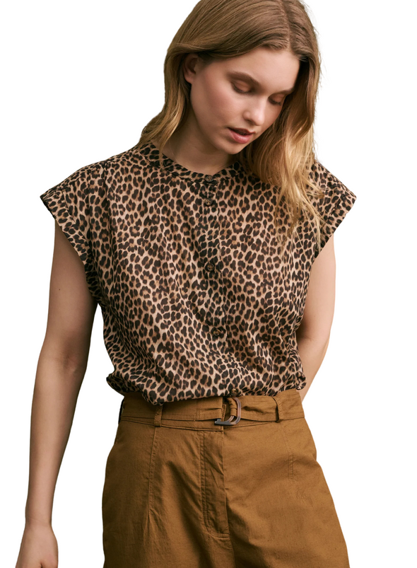 Amandine Shirt in Leopard from Hod