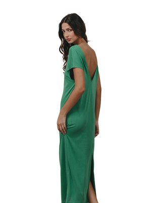 Khloe Dress in Vert from Grace and Mila
