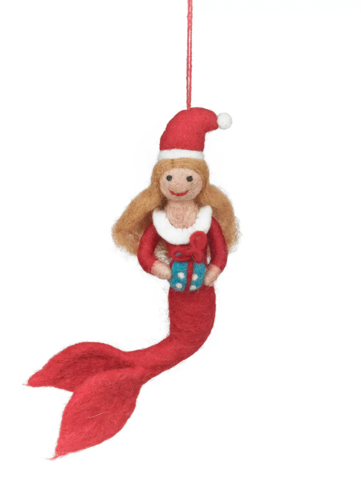 Felt So Good Christmas Mermaid Hanging Decoration