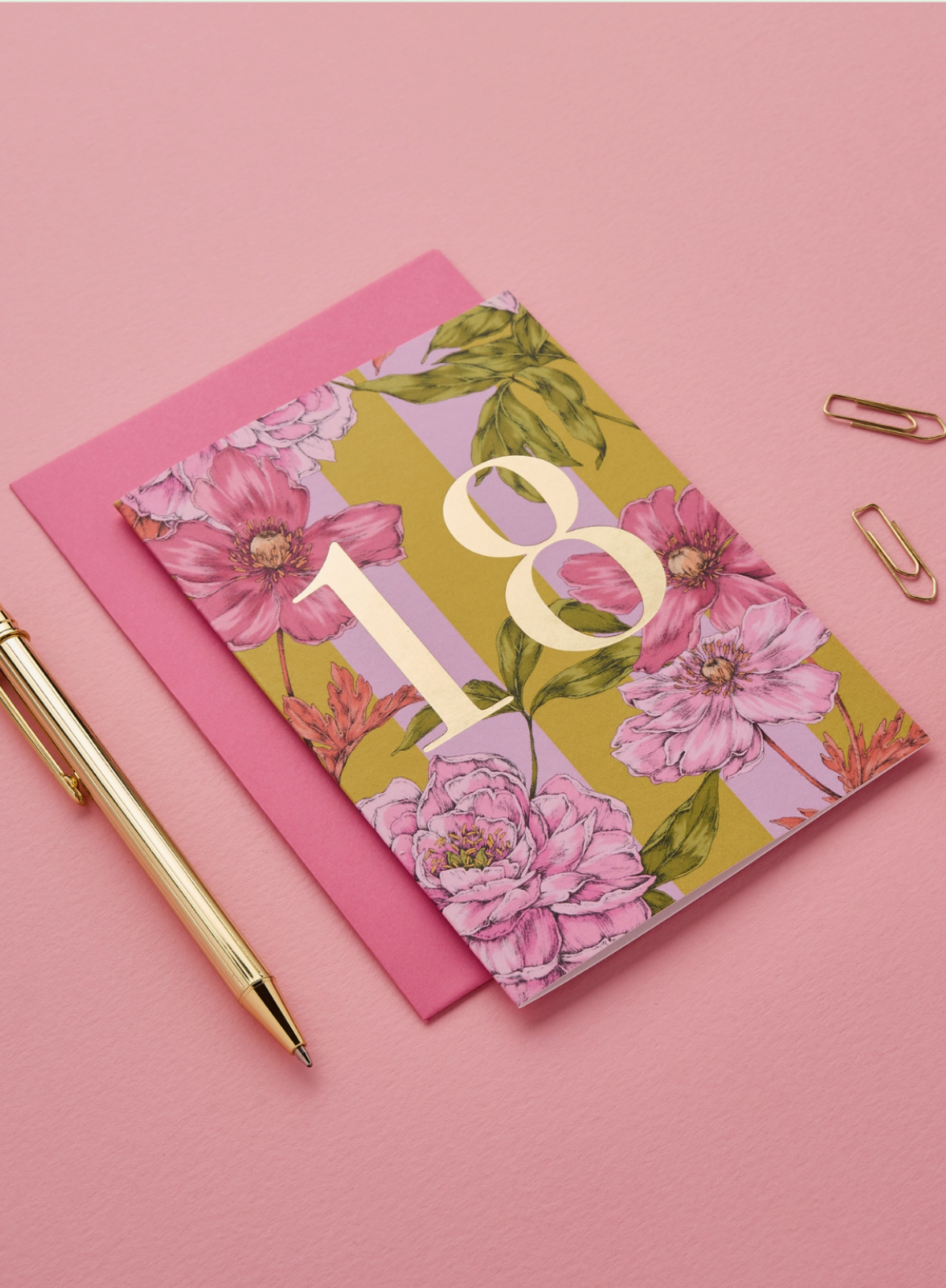 Catherine Lewis Age Milestone - 18 - Birthday Card