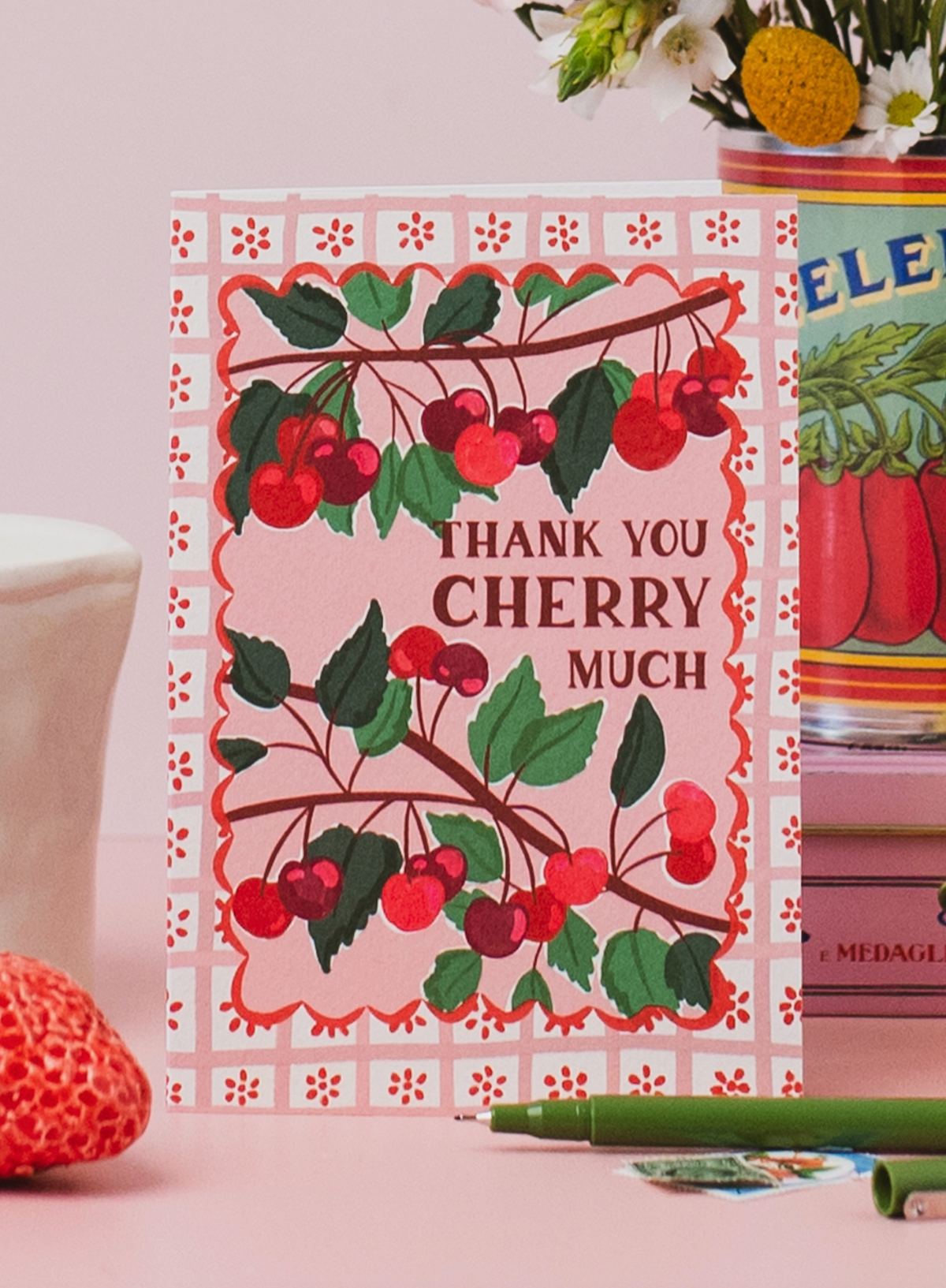 Jessie Maeve Cherry Thankyou Card