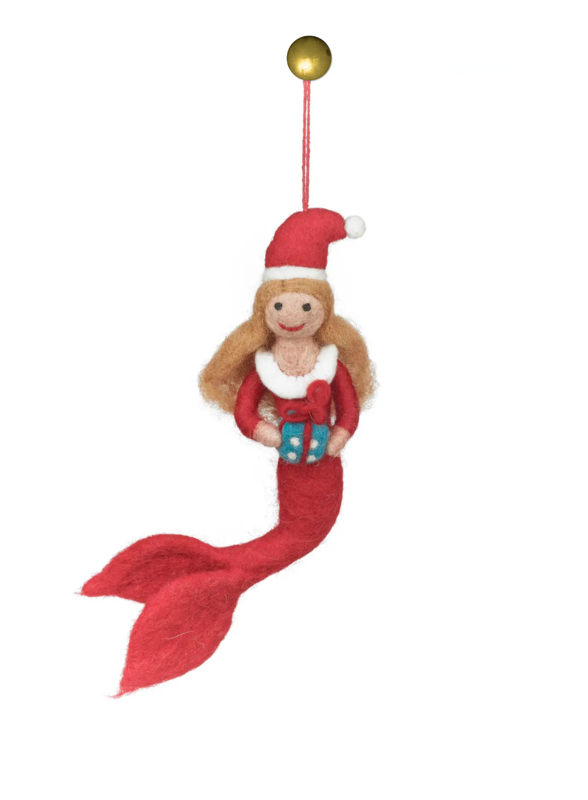 Felt So Good Christmas Mermaid Hanging Decoration