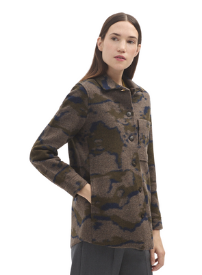 Wool Jacquard Coat from Nice Things