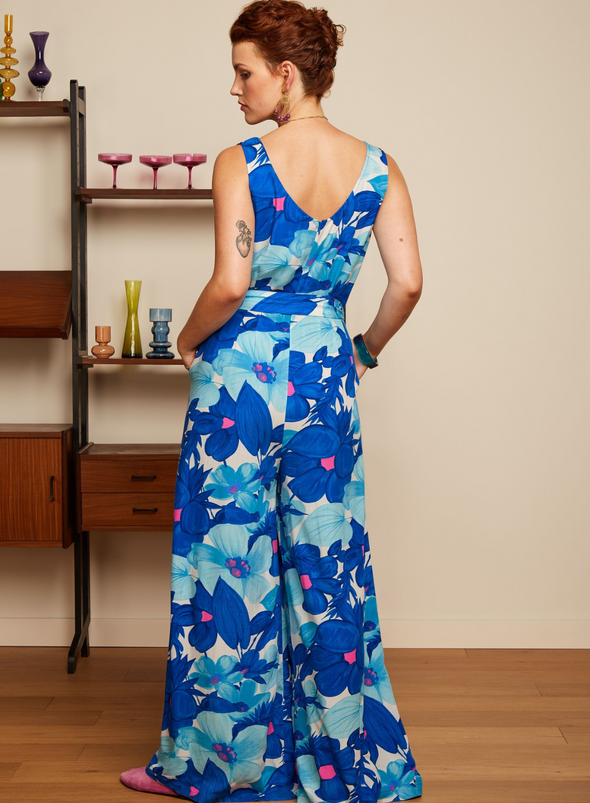 Frida Jumpsuit Seychelles in Surf Blue from King Louie