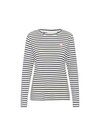 Liddy T-Shirt in Chalk/Midnight from Kaffe