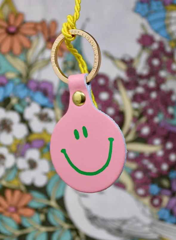 Feeling Lush Smilie Face Key Fob from Ark