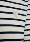 Liddy T-Shirt in Chalk/Midnight from Kaffe