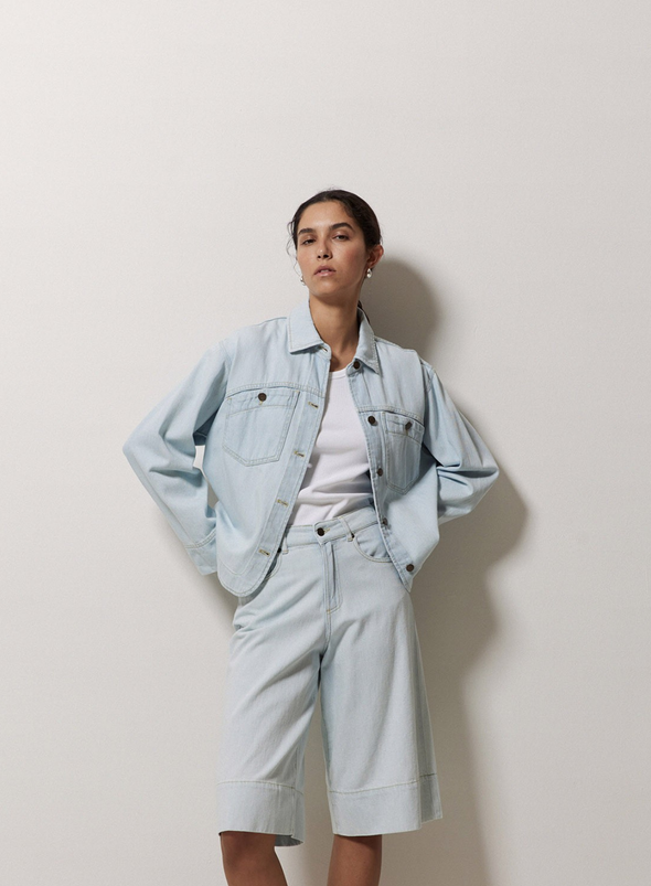 Laguna Denim Jacket in Indigo from Yerse
