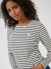 Liddy T-Shirt in Chalk/Midnight from Kaffe