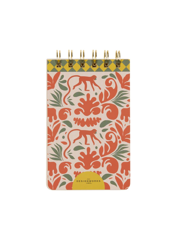 A Dopo Monkey Twin Wire Notebook from Designworks Ink