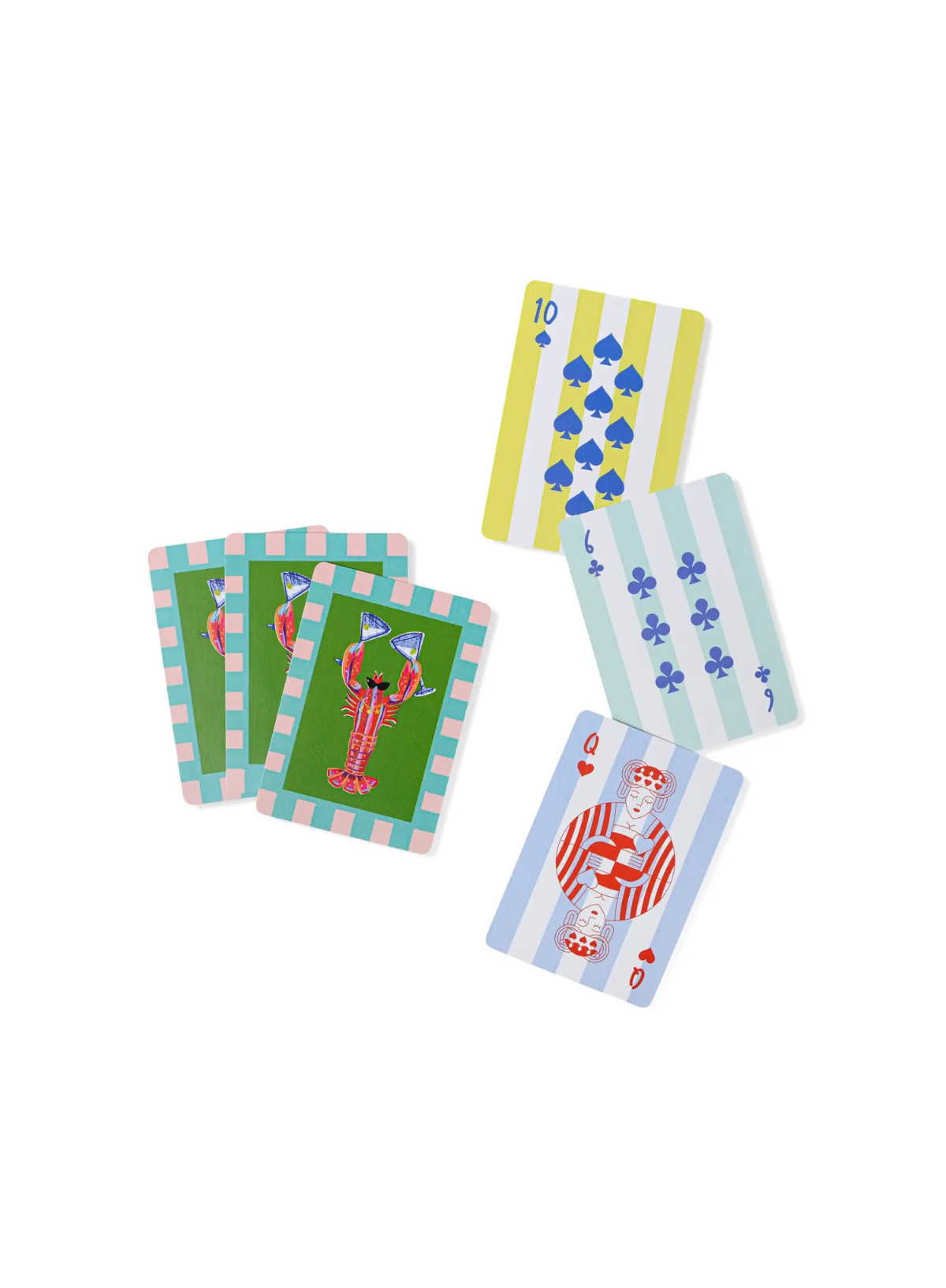 Designworks Ink Hijinx Playing Cards- Lobster