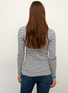 Liddy T-Shirt in Chalk/Midnight from Kaffe