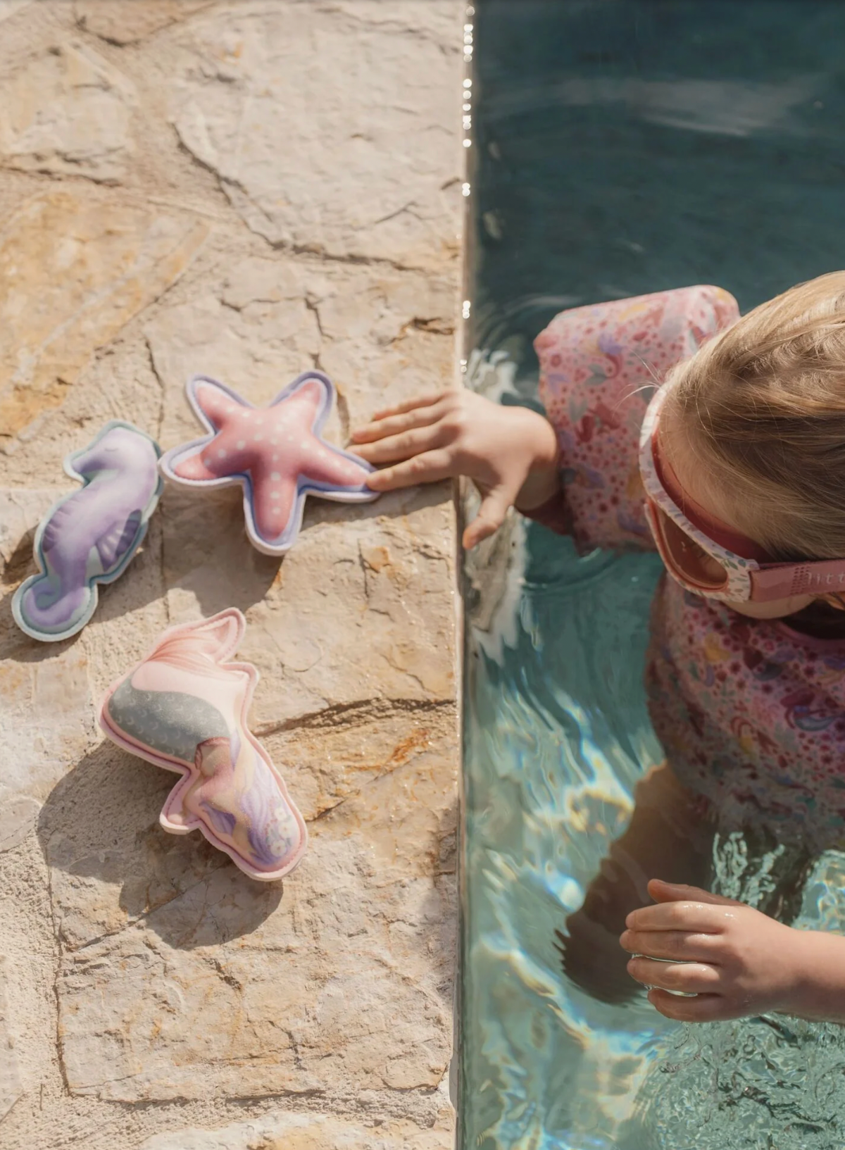 Little Dutch Dreamy Mermaid Dive Figures Set 3 in Pink