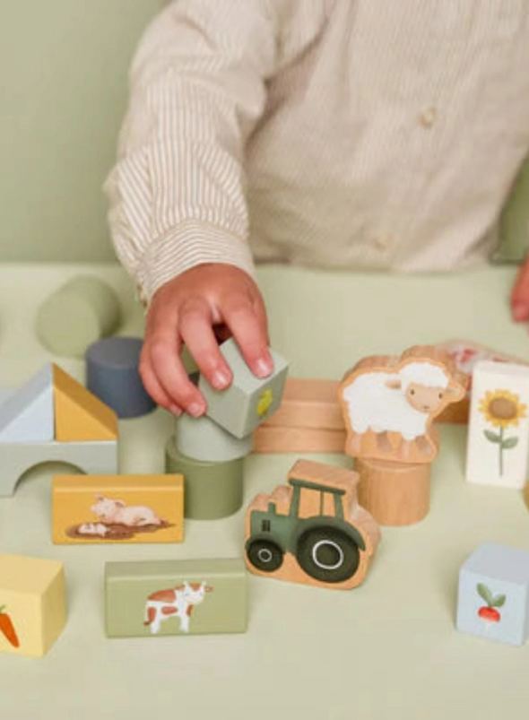 Little Farm Building Blocks from Little Dutch