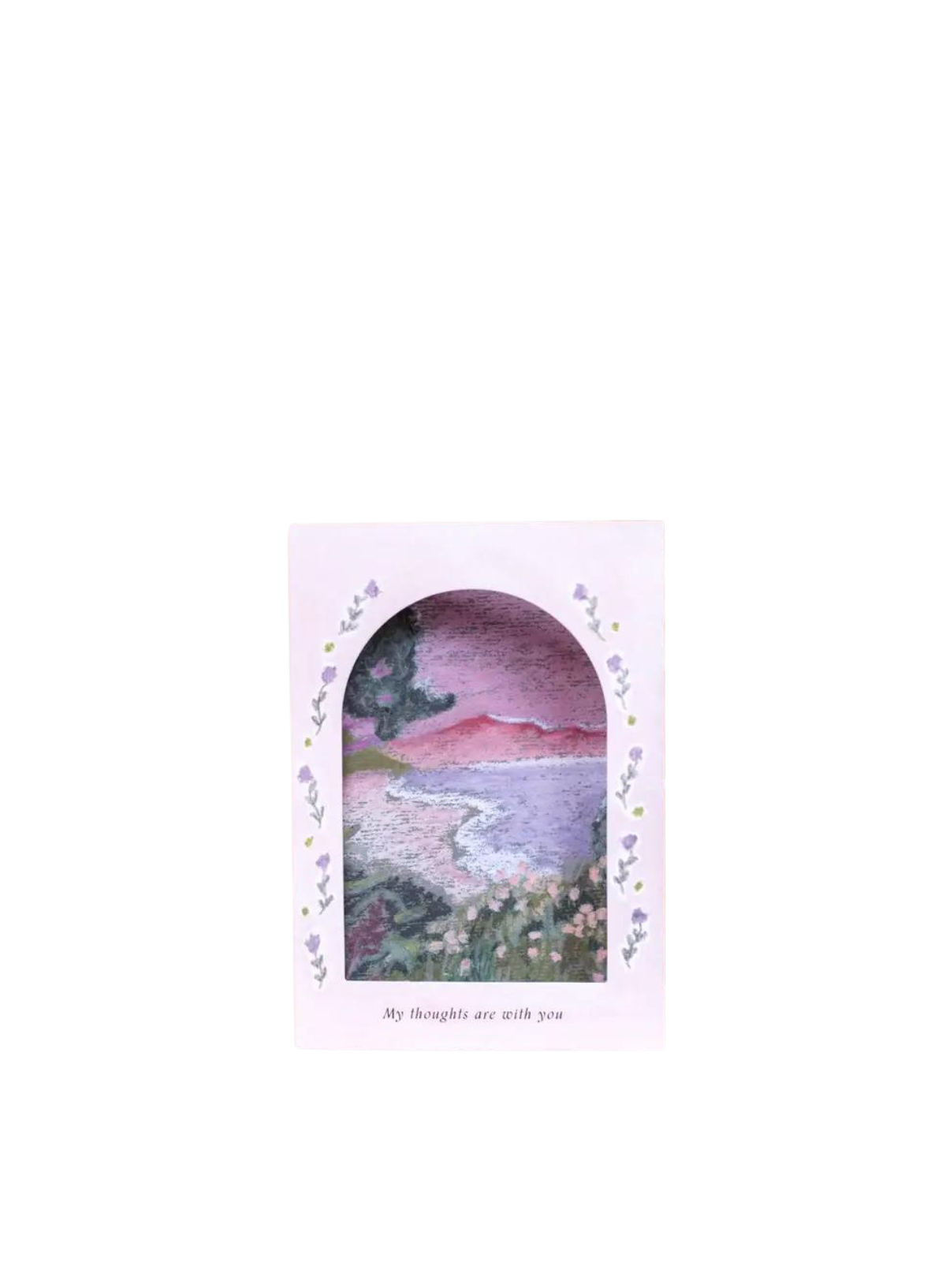 Thinking of you Sympathy Card from The Hidden Pearl Studio