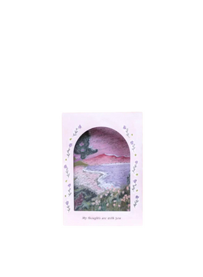 Thinking of you Sympathy Card from The Hidden Pearl Studio