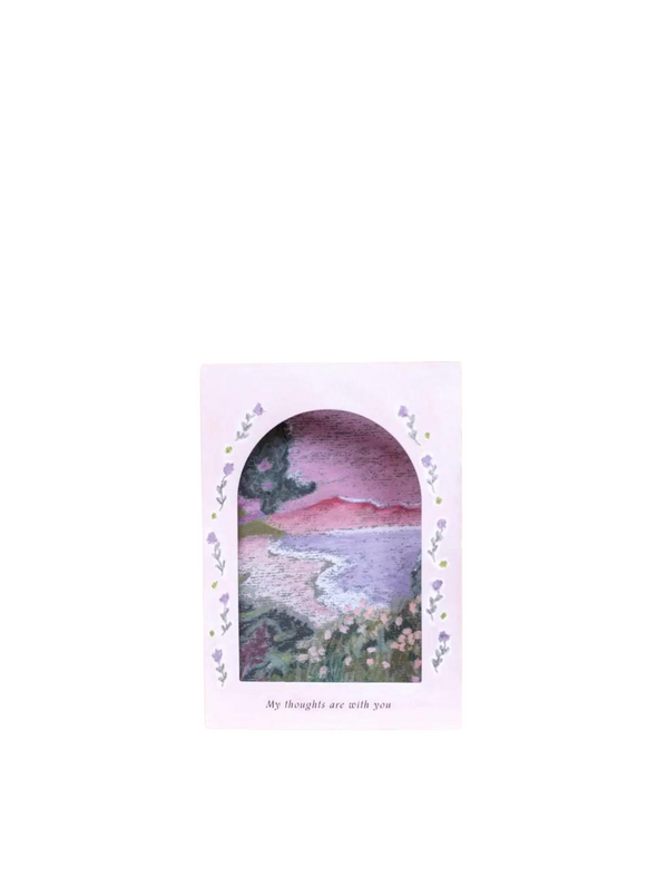 Thinking of you Sympathy Card from The Hidden Pearl Studio