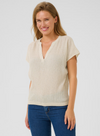 Gitte Blouse in Feather Gray from Kaffe