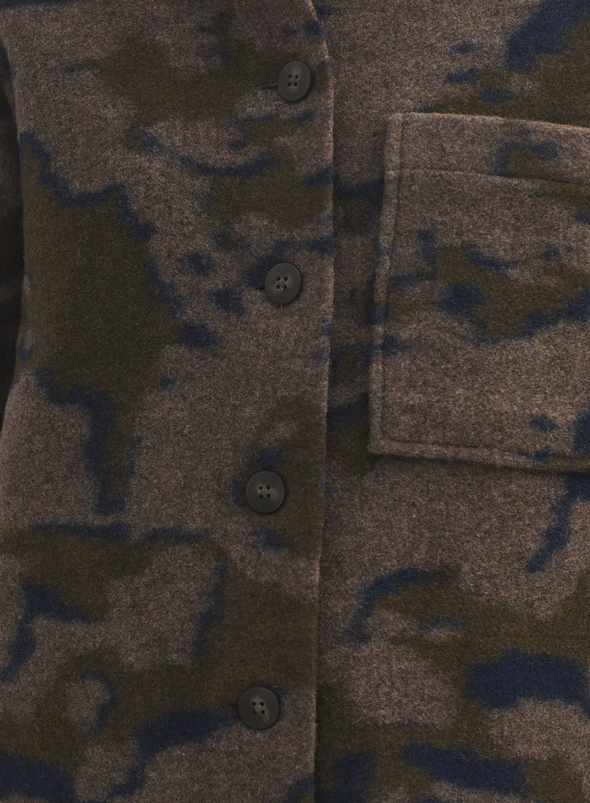 Wool Jacquard Coat from Nice Things