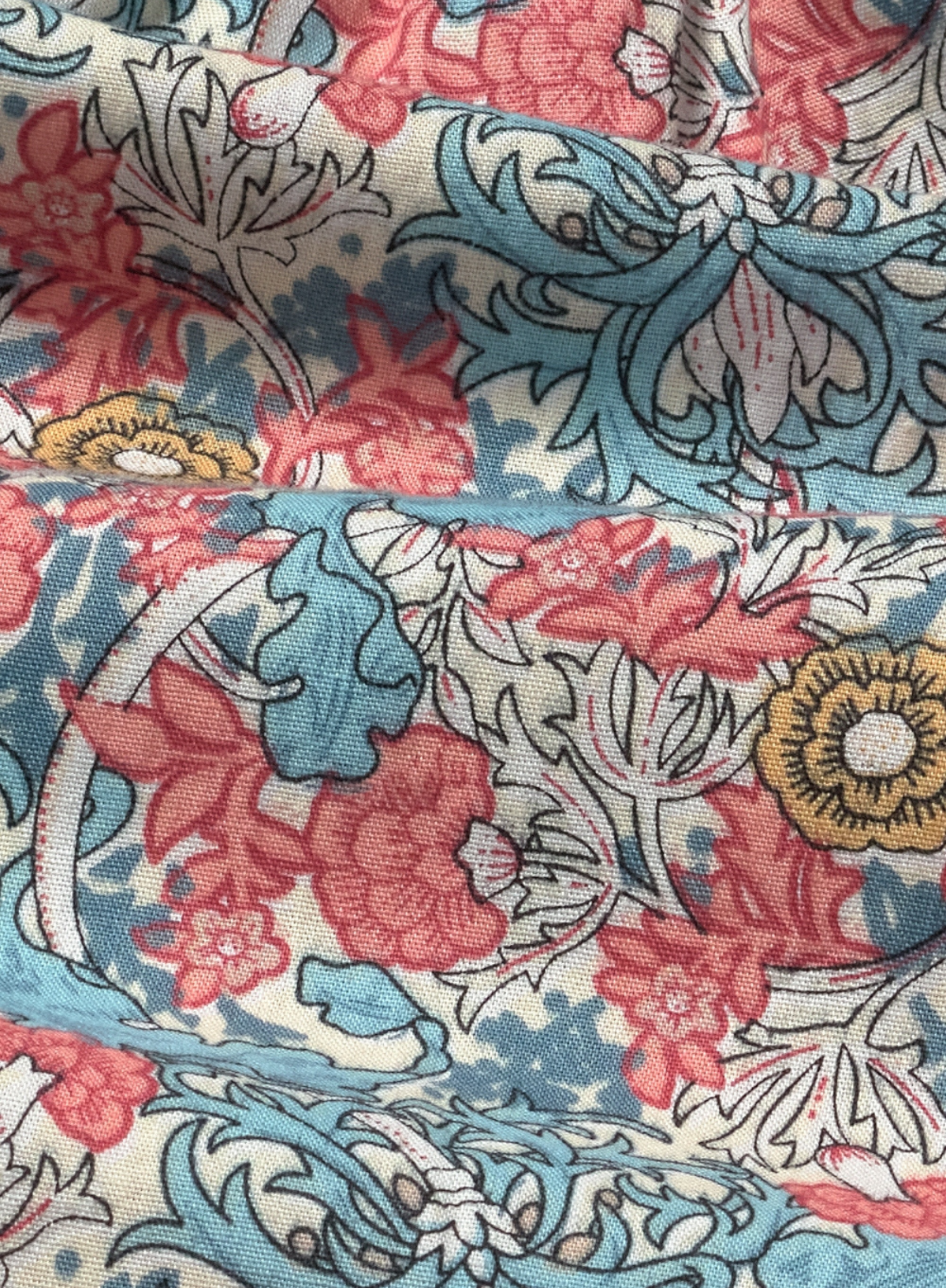 Jade High Neck Shirt in Flowerprint from Ese O Ese