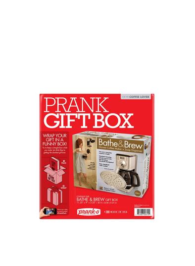 Prank Gift Box Bathe and Brew from Prank-O