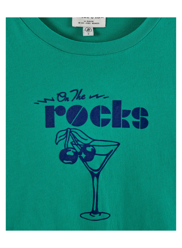 T- Shirt Rock in Green from Emile & Ida