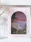 Thinking of you Sympathy Card from The Hidden Pearl Studio